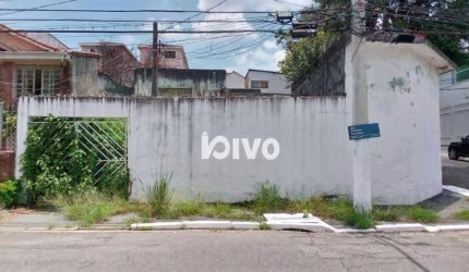 Terreno à venda, 360 m² por R$ 1.500.000 - Planalto Paulista
