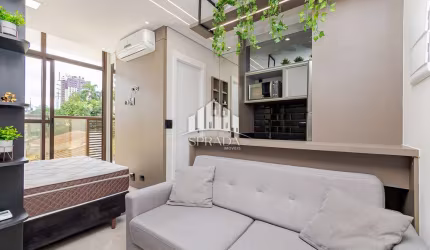 Kitnet / Stúdio para alugar na Rua Bárbara Cvintal, 281, Ecoville, Curitiba, 21 m2 por R$ 2.800