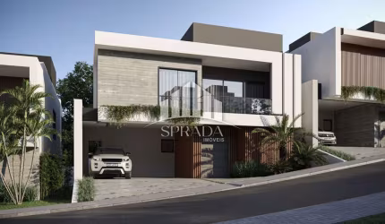 Casa em condomínio fechado com 4 quartos à venda na Rua Nicolau José Gravina, 911, Cascatinha, Curitiba, 295 m2 por R$ 3.650.000
