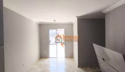 Apartamento com 3 dormitórios à venda, 66 m² por R$ 430.000,00 - Jardim do Triunfo - Guarulhos/SP