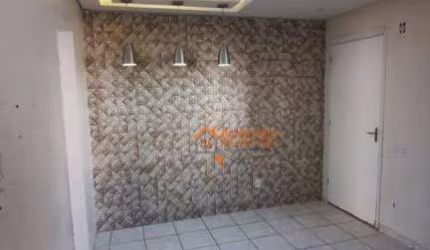 Apartamento com 2 dormitórios, 44 m² - venda por R$ 160.000,00 ou aluguel por R$ 1.177,00/mês - Pimentas - Guarulhos/SP