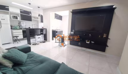 Apartamento com 2 dormitórios à venda, 54 m² por R$ 355.000,00 - Itapegica - Guarulhos/SP