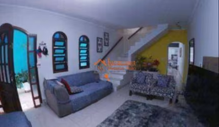 Sobrado com 3 dormitórios à venda, 177 m² por R$ 550.000,00 - Jardim Acácio - Guarulhos/SP