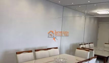Apartamento com 3 dormitórios à venda, 69 m² por R$ 424.000,00 - Vila Leonor - Guarulhos/SP