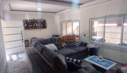 Sobrado com 4 dormitórios à venda, 438 m² por R$ 985.000,00 - Jardim Santa Clara - Guarulhos/SP