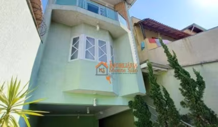 Sobrado com 3 dormitórios à venda, 200 m² por R$ 1.100.000,00 - Parque Flamengo - Guarulhos/SP