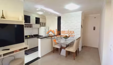 Apartamento com 2 dormitórios à venda, 50 m² por R$ 220.000,00 - Jardim Guilhermino - Guarulhos/SP