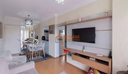 Apartamento com 3 dormitórios à venda, 74 m² por R$ 450.000,00 - Gopoúva - Guarulhos/SP