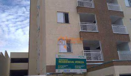 Apartamento com 2 dormitórios à venda, 56 m² por R$ 350.000,00 - Jardim do Papai - Guarulhos/SP