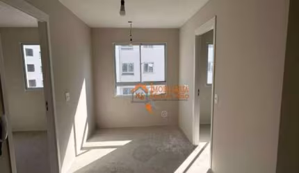 Apartamento com 2 dormitórios à venda, 42 m² por R$ 339.000,00 - Vila das Bandeiras - Guarulhos/SP