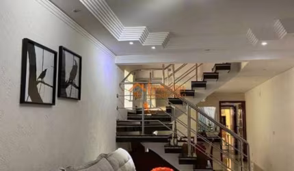 Sobrado com 3 dormitórios à venda, 228 m² por R$ 901.000,00 - Jardim Santa Clara - Guarulhos/SP