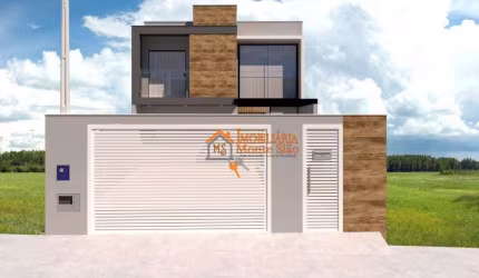 Sobrado com 3 dormitórios à venda, 128 m² por R$ 890.000,00 - Residencial e Comercial Guarulhos - Guarulhos/SP