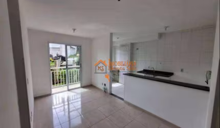 Apartamento com 2 dormitórios à venda, 46 m² por R$ 212.000,00 - Jardim Guilhermino - Guarulhos/SP