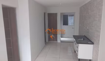 Apartamento com 2 dormitórios para alugar, 70 m² por R$ 1.130,00/mês - Jardim Doraly - Guarulhos/SP