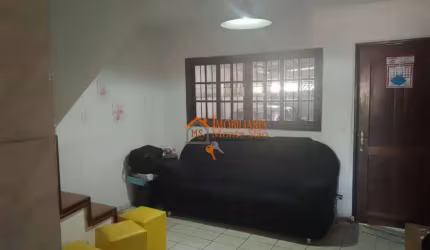 Sobrado com 2 dormitórios à venda, 140 m² por R$ 380.000,00 - Jardim Jovaia - Guarulhos/SP