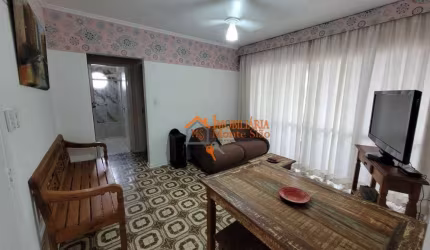 Apartamento com 1 dormitório à venda, 65 m² por R$ 405.000,00 - Barra Funda - Guarujá/SP