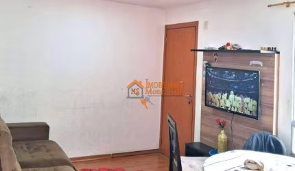 Apartamento com 2 dormitórios à venda, 44 m² por R$ 198.000,00 - Água Chata - Guarulhos/SP