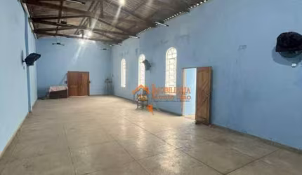 Salão para alugar, 135 m² por R$ 4.000,00/mês - Cumbica - Guarulhos/SP