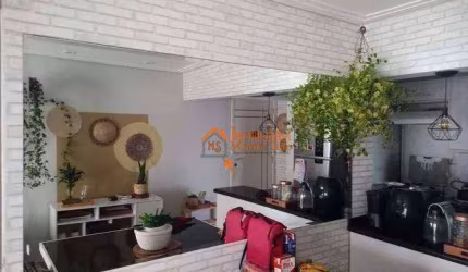 Apartamento com 3 dormitórios à venda, 68 m² por R$ 456.000,00 - Ponte Grande - Guarulhos/SP