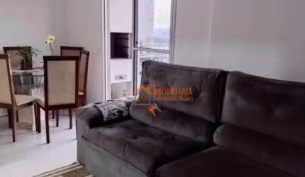 Apartamento com 3 dormitórios à venda, 65 m² por R$ 498.000,00 - Vila das Bandeiras - Guarulhos/SP