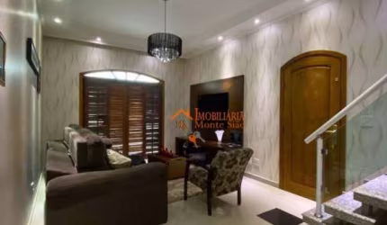 Sobrado com 3 dormitórios à venda, 257 m² por R$ 745.000,00 - Jardim Brasil - Guarulhos/SP