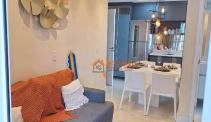 Apartamento com 2 dormitórios à venda, 44 m² por R$ 302.900,00 - Água Chata - Guarulhos/SP