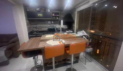 Apartamento com 3 dormitórios à venda, 83 m² por R$ 958.000,00 - Jardim Flor da Montanha - Guarulhos/SP