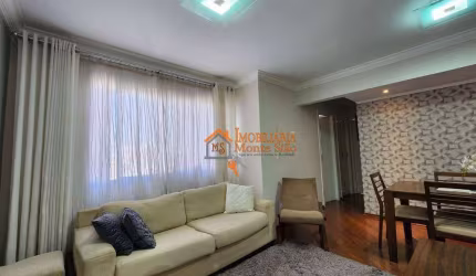 Apartamento com 3 dormitórios à venda, 60 m² por R$ 375.000,00 - Jardim Santa Clara - Guarulhos/SP