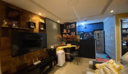 Apartamento com 2 dormitórios à venda, 45 m² por R$ 299.000,00 - Vila Alzira - Guarulhos/SP