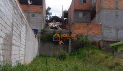 Terreno à venda, 125 m² por R$ 138.450,00 - Lavras - Guarulhos/SP