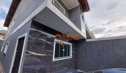 Sobrado com 3 dormitórios à venda, 150 m² por R$ 640.000,00 - Parque Continental II - Guarulhos/SP