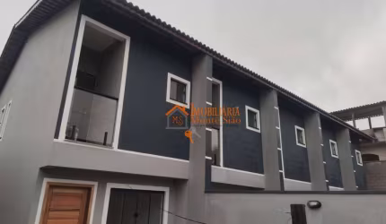 Sobrado com 2 dormitórios à venda, 74 m² por R$ 448.000,00 - Jardim Amazonas - Itaquaquecetuba/SP