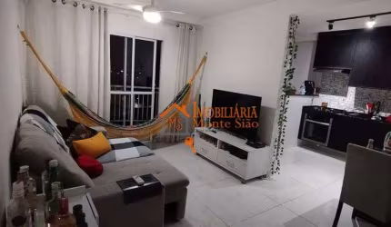 Apartamento com 2 dormitórios à venda, 59 m² por R$ 335.000,00 - Ponte Grande - Guarulhos/SP