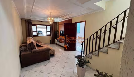 Sobrado com 3 dormitórios à venda, 134 m² por R$ 710.000,00 - Gopoúva - Guarulhos/SP