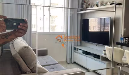Apartamento com 2 dormitórios à venda, 49 m² por R$ 309.000,00 - Cocaia - Guarulhos/SP