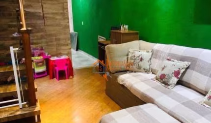 Sobrado com 3 dormitórios à venda, 125 m² por R$ 390.000,00 - Jardim Nova Cidade - Guarulhos/SP