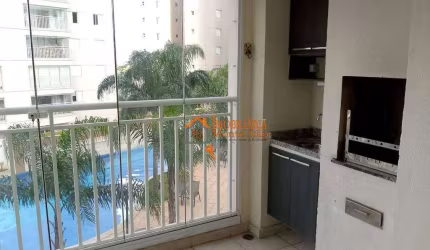 Apartamento com 3 dormitórios à venda, 74 m² por R$ 693.000,00 - Vila Augusta - Guarulhos/SP