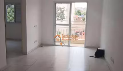 Apartamento com 2 dormitórios, 62 m² - venda por R$ 295.000,00 ou aluguel por R$ 2.121,00/mês - Centro - Guarulhos/SP