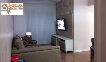 Apartamento com 3 dormitórios à venda, 80 m² por R$ 584.000,00 - Jardim Las Vegas - Guarulhos/SP