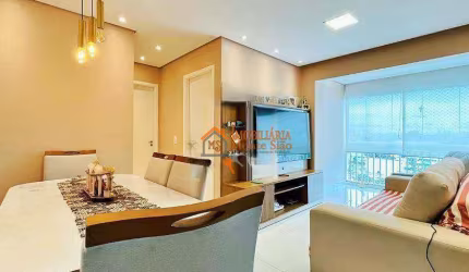 Apartamento com 2 dormitórios à venda, 62 m² por R$ 555.000,00 - Vila Leonor - Guarulhos/SP