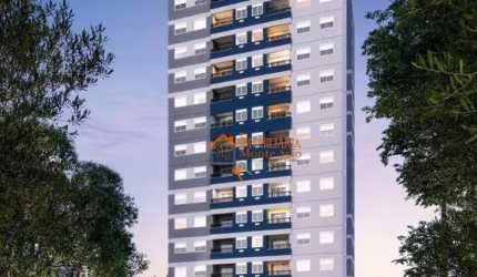 Apartamento com 2 dormitórios à venda, 55 m² por R$ 439.848,00 - Vila Rosália - Guarulhos/SP