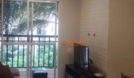 Apartamento com 3 dormitórios à venda, 60 m² por R$ 365.000,00 - Jardim Albertina - Guarulhos/SP