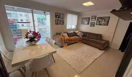 Apartamento com 3 dormitórios à venda, 115 m² por R$ 1.097.000 - Vila Santo Antônio - Guarulhos/SP