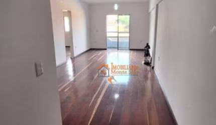 Apartamento com 2 dormitórios para alugar, 100 m² por R$ 2.800,00/mês - Gopoúva - Guarulhos/SP