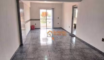 Apartamento com 2 dormitórios para alugar, 100 m² por R$ 2.500,00/mês - Gopoúva - Guarulhos/SP