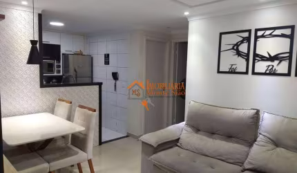Apartamento com 2 dormitórios à venda, 46 m² por R$ 266.000,00 - Jardim Ansalca - Guarulhos/SP