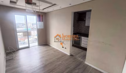 Apartamento com 2 dormitórios à venda, 50 m² por R$ 299.000,00 - Jardim Capri - Guarulhos/SP