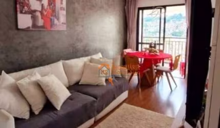 Apartamento com 2 dormitórios à venda, 51 m² por R$ 373.000,00 - Vila Galvão - Guarulhos/SP