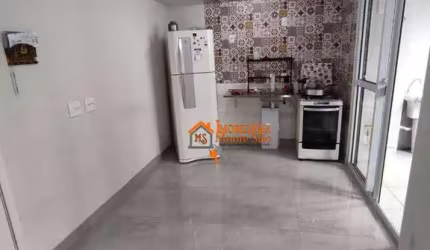Apartamento com 2 dormitórios para alugar, 44 m² por R$ 2.250,00/mês - Vila das Bandeiras - Guarulhos/SP
