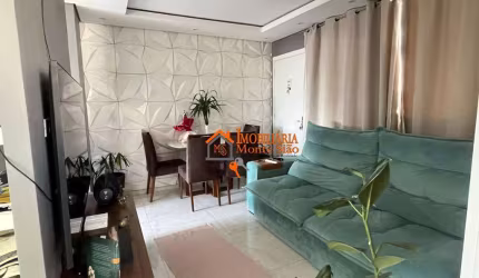 Apartamento com 2 dormitórios à venda, 52 m² por R$ 210.000,00 - Pimentas - Guarulhos/SP